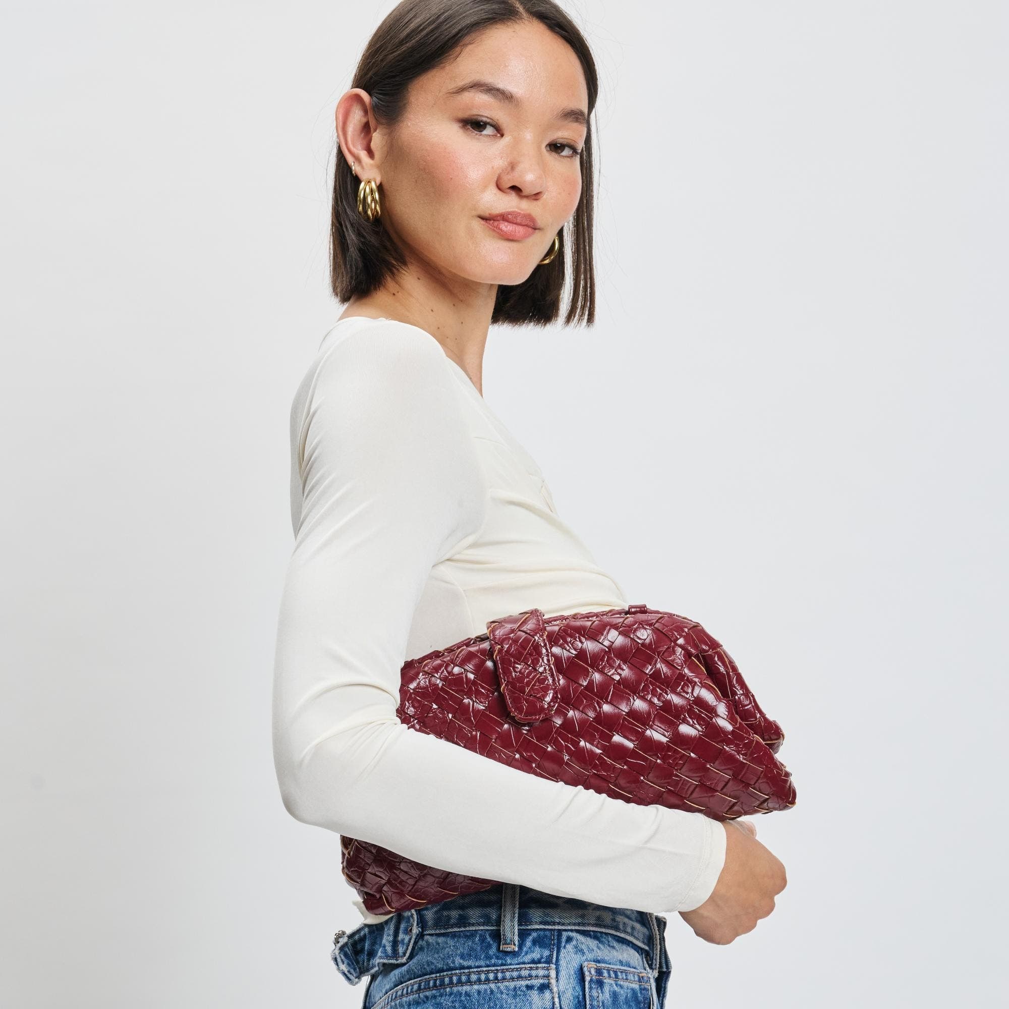 GiGi Crossbody, Alternate, color, Red