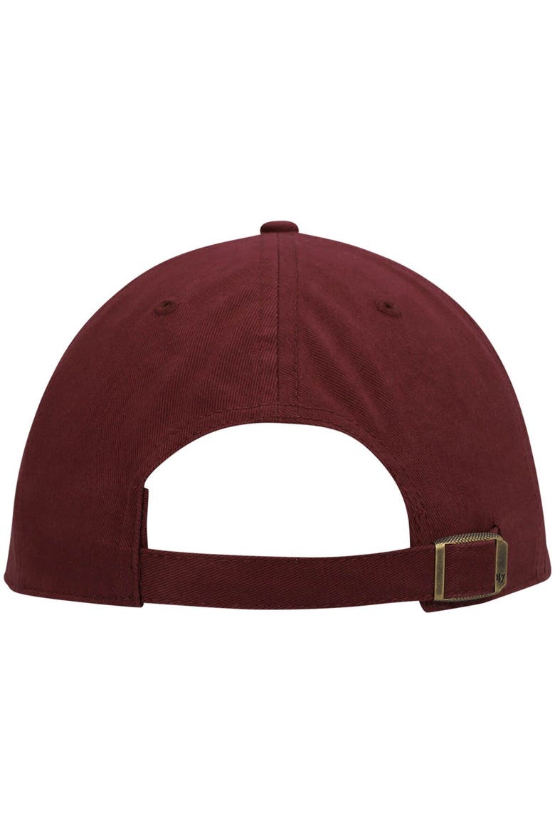 Women's '47 Maroon Mississippi State Bulldogs Miata Clean Up Logo Adjustable Hat, Alternate, color, Maroon