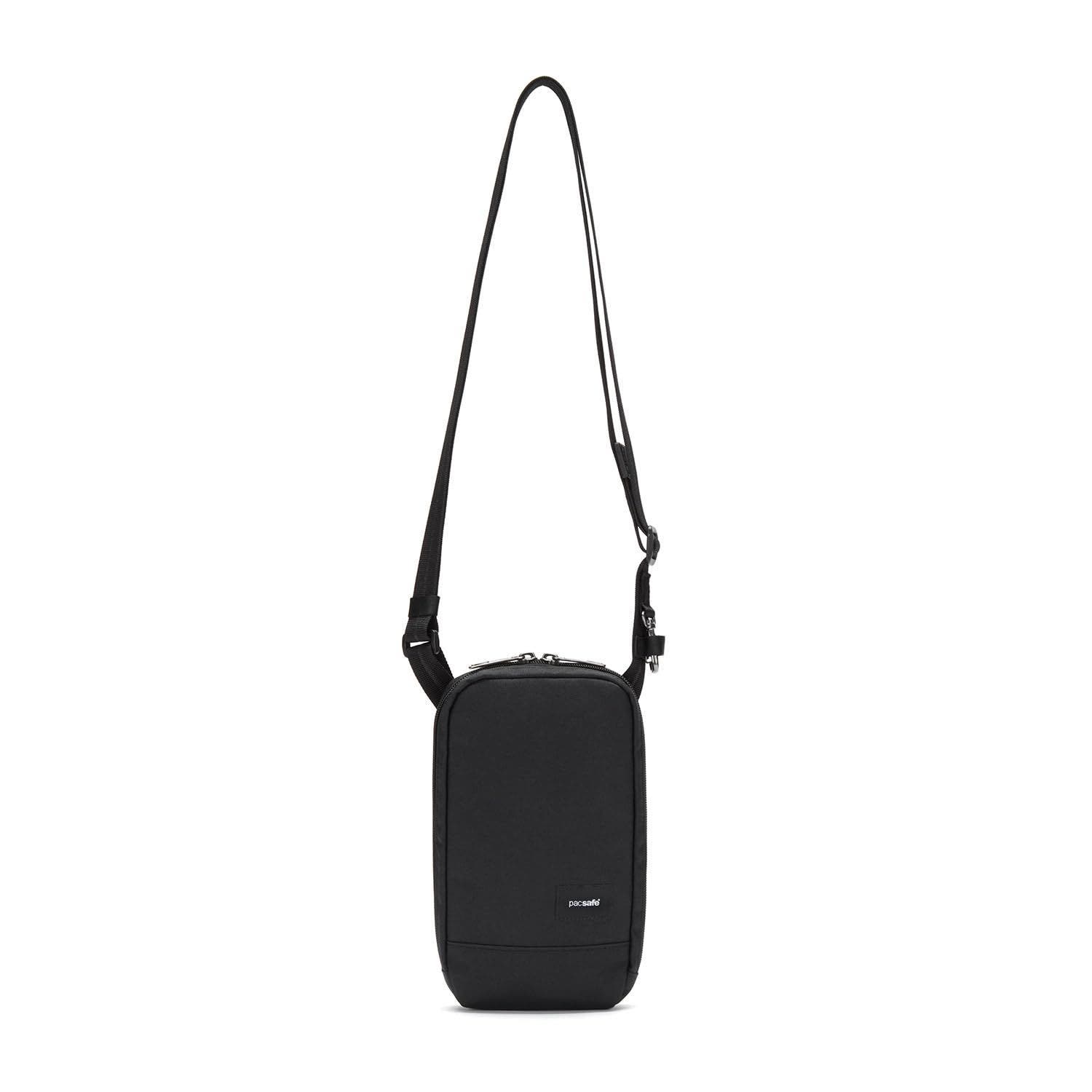 PACSAFE RFIDsafe Tech Crossbody, Main, color, Jet Black