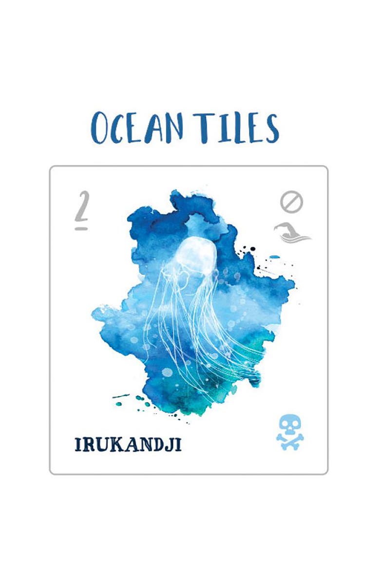 Mnkymnd Games Irukandji Board Game, Family Party Game, Ages 8+, Alternate, color, 