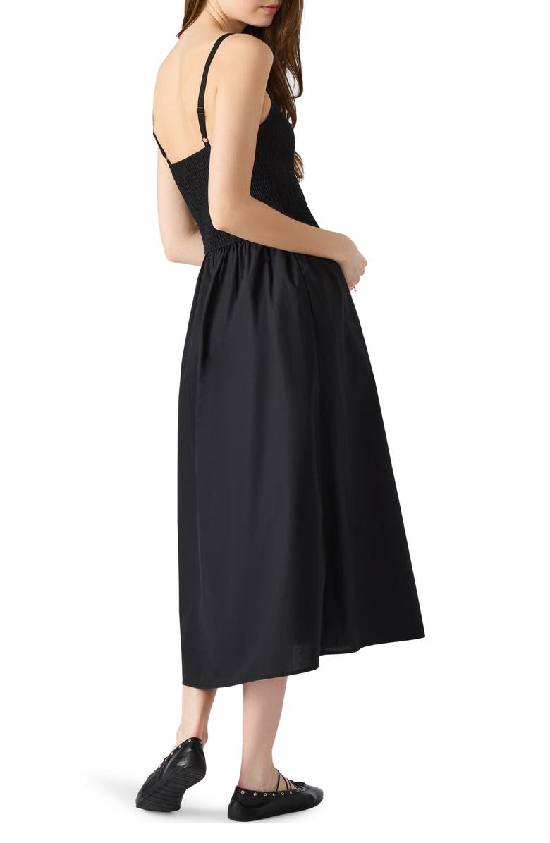 Steve Madden Codie Smocked Bodice Sundress, Alternate, color, 