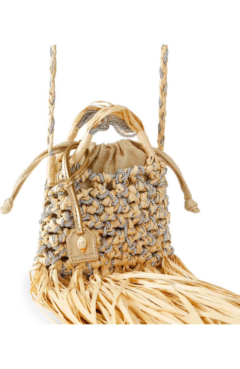 Kurt Geiger London Mini Macrame Crystal Crossbody Bag, Alternate, color,
