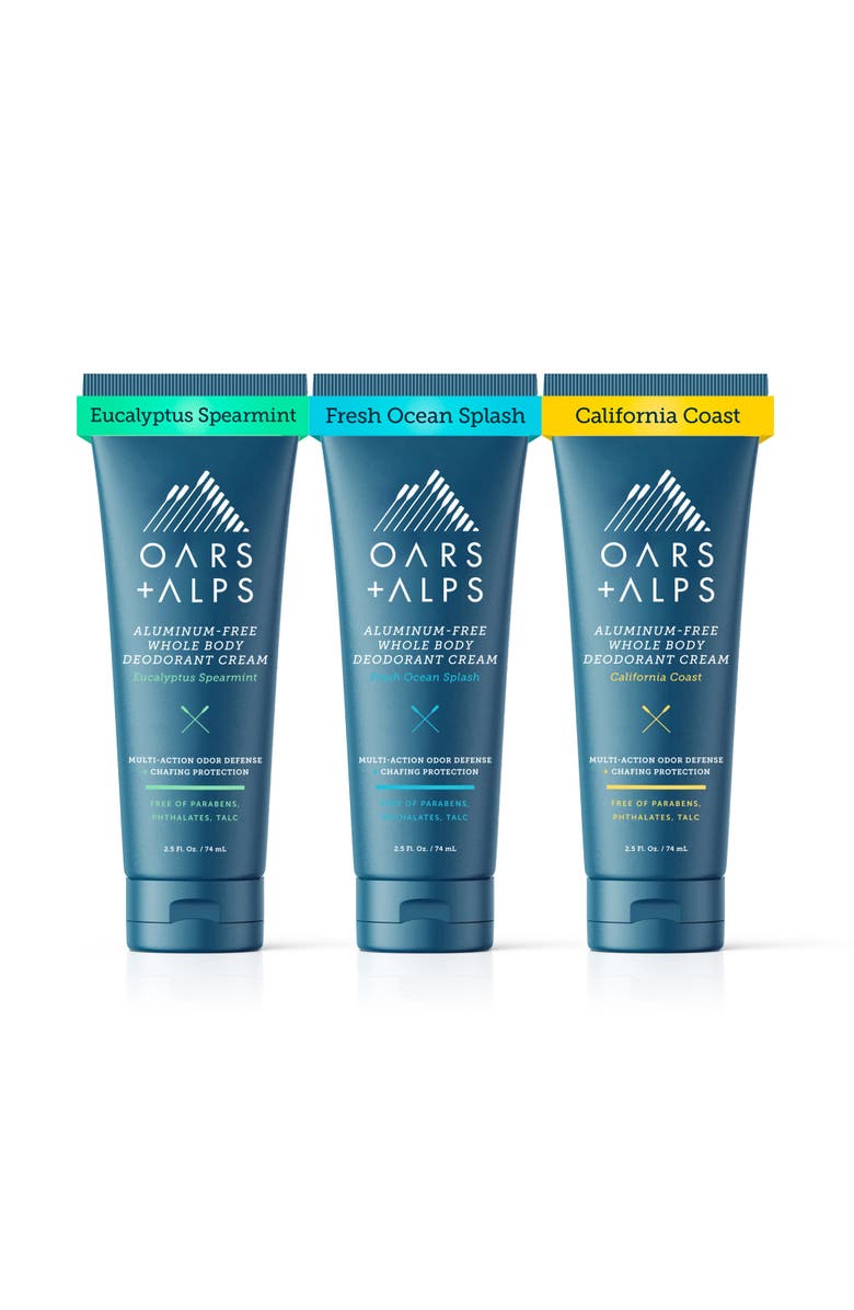 OARS + ALPS Whole Body Cream Deo Trio Kit, Main, color,