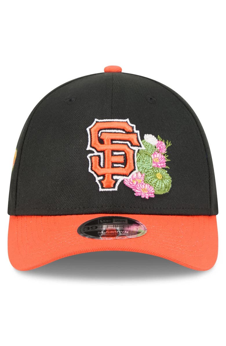 New Era Men's New Era  Black/Orange San Francisco Giants 2026 Spring Training M-Crown 39THIRTY Flex Hat, Alternate, color, Black