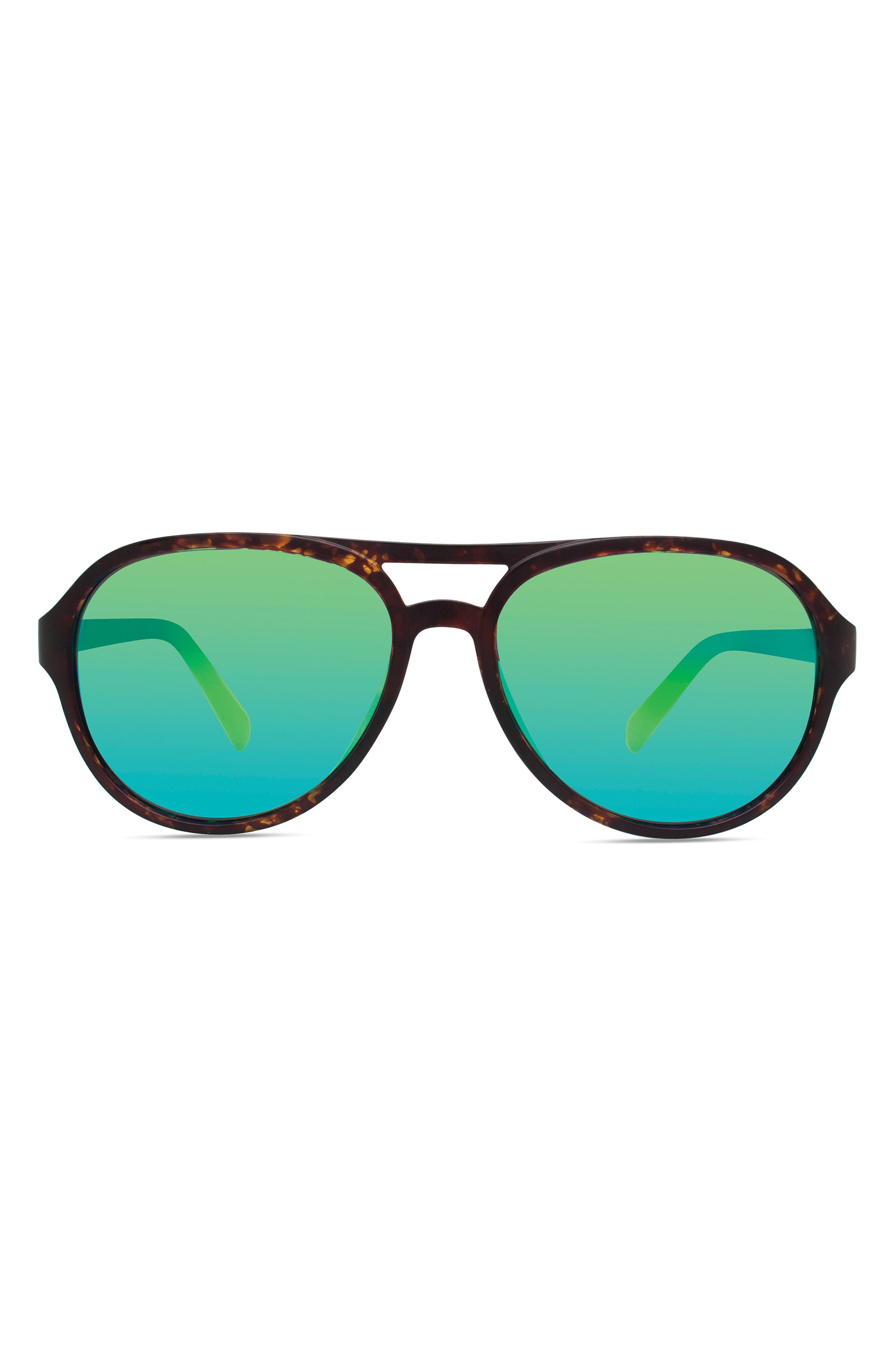 Eco Cimarron 56mm Polarized Shield Sunglasses