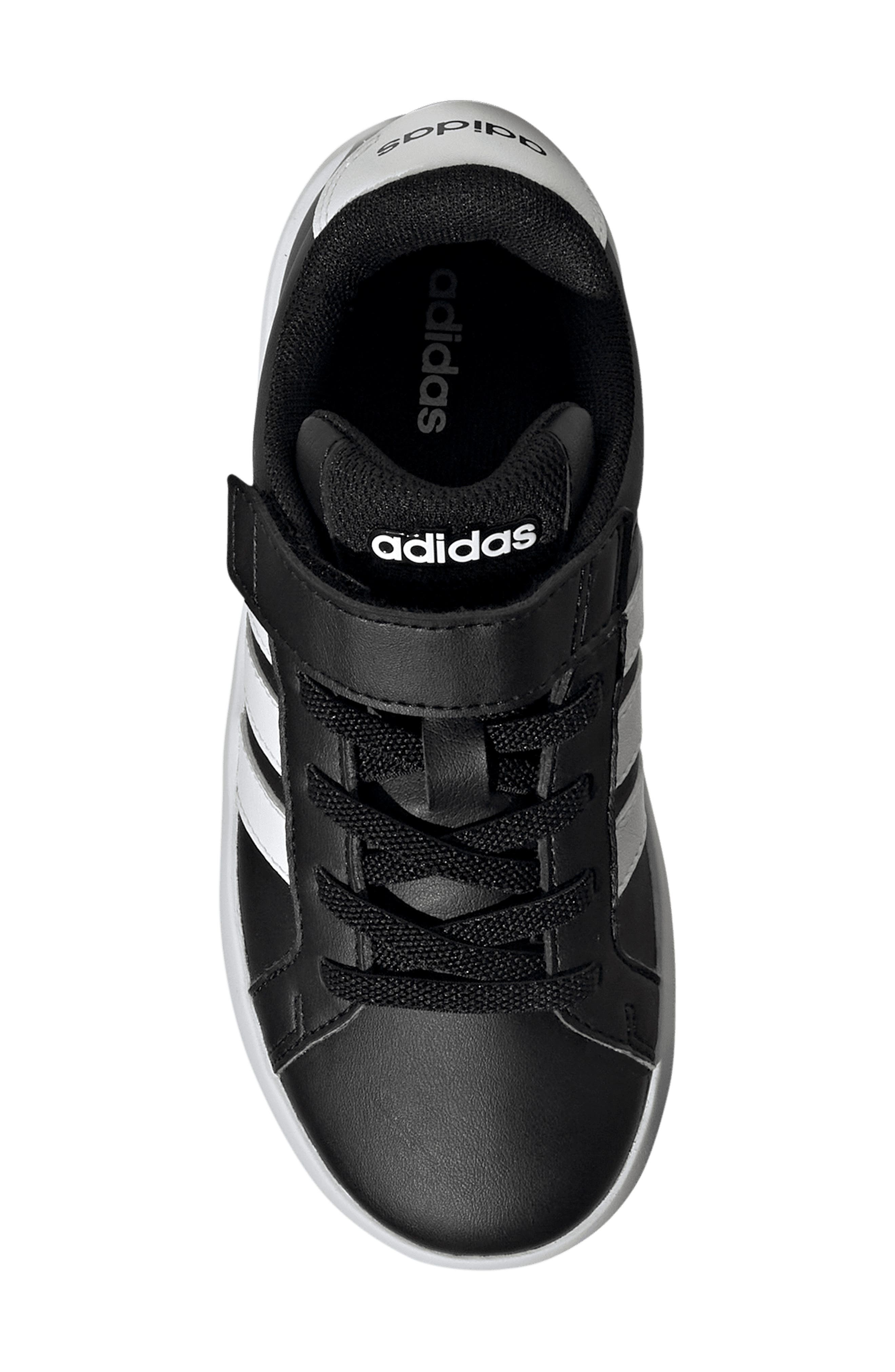 adidas Kids' Grand Court 3.0 CF Sneaker, Alternate, color, Core Black/ Footwear White