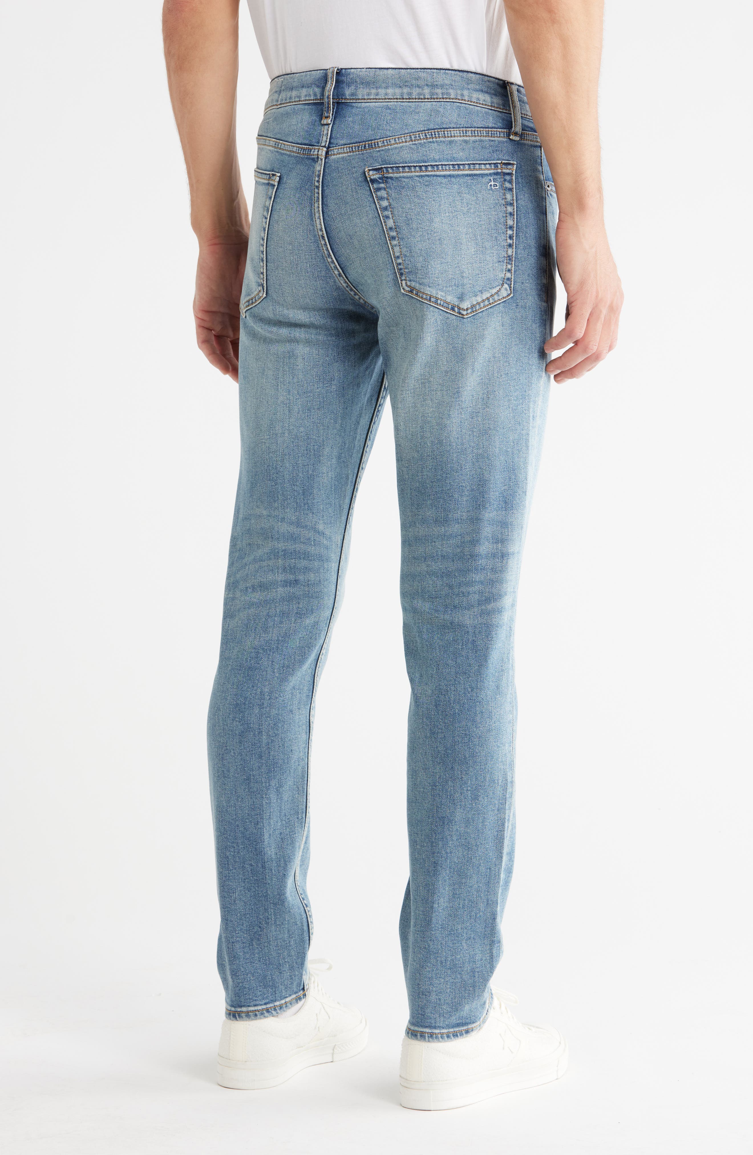 Fit 2 Authentic Stretch Slim Fit Jeans - image 2