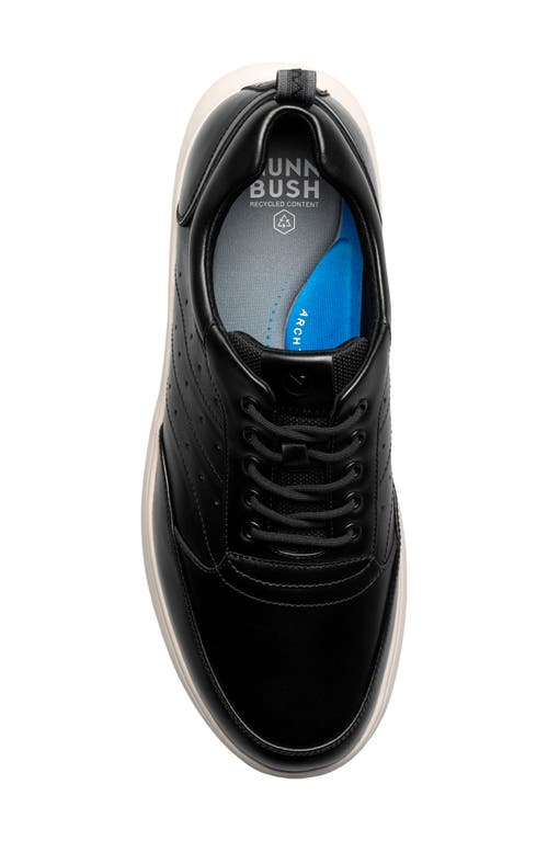Nunn Bush Ponte Moc Toe Sneaker In Black Multi