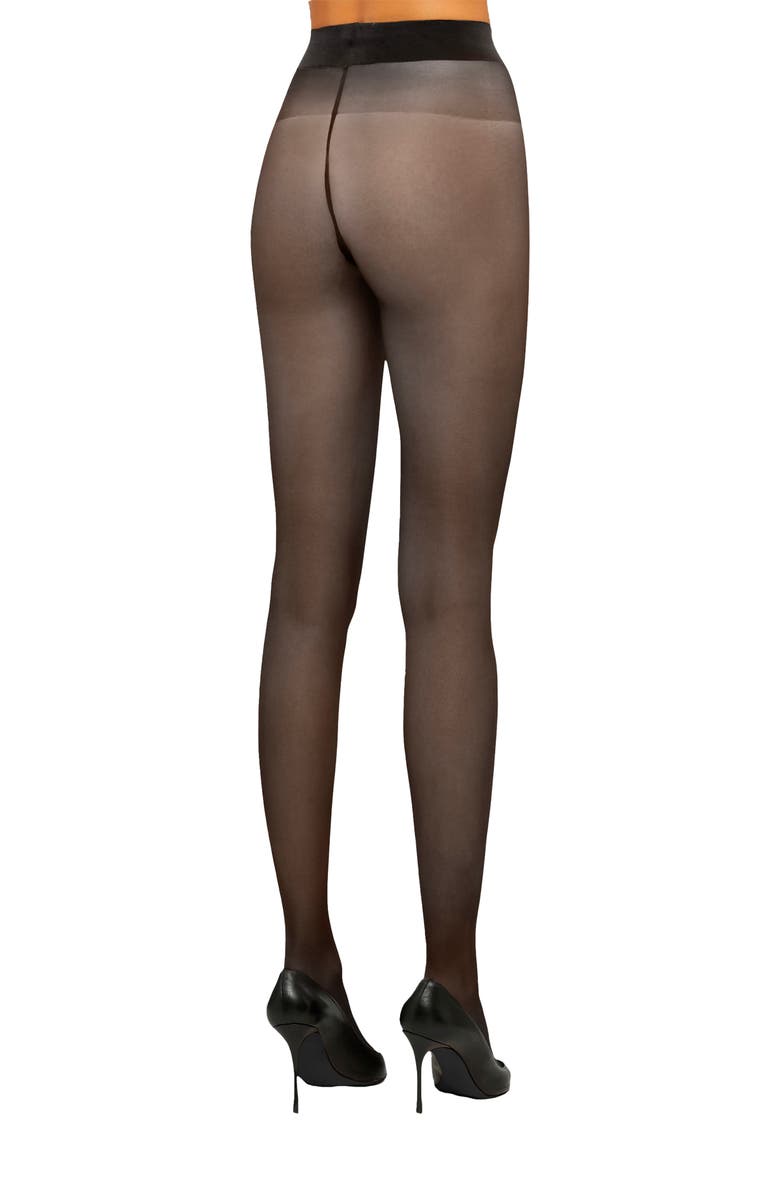 Wolford Satin Touch Tights, Alternate, color, Steel
