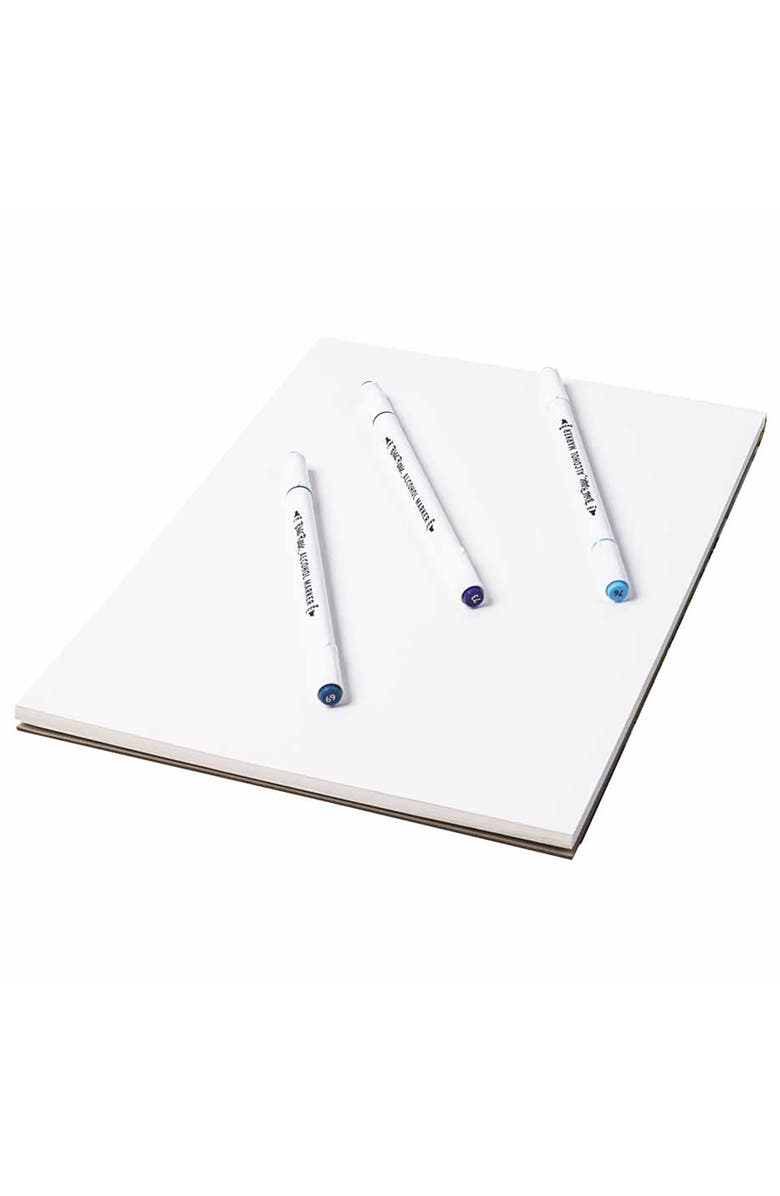 Brea Reese Marker Paper Pad 50 Sheets, Alternate, color, Multicolored