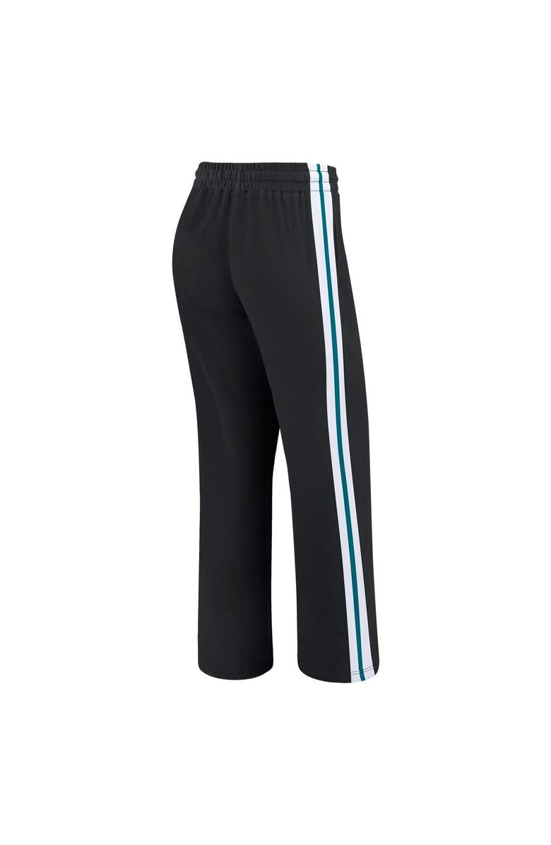 WEAR by Erin Andrews Women's WEAR by Erin Andrews Black Jacksonville Jaguars Color-Block Straight Leg Pants, Alternate, color, Black