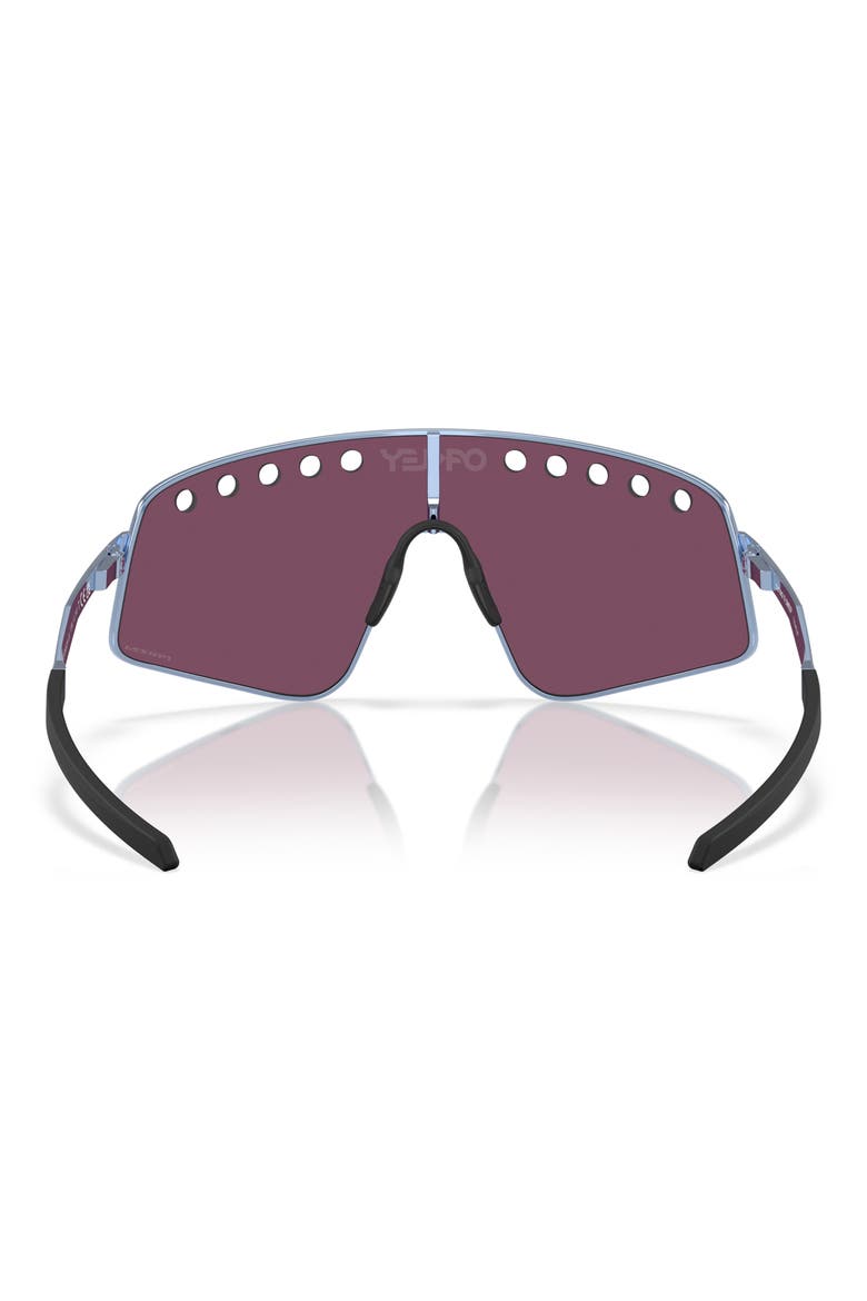 Sutro™ TI Sweep 138mm Prizm™ Shield Sunglasses, Alternate, color, BLACK GREY