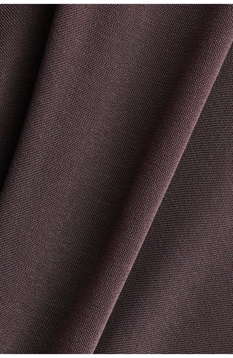 H&M Wrap blouse, Alternate, color, Dark Mauve