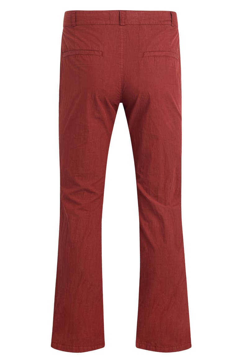 Walker Flare Pants, Alternate, color, RED CLAY