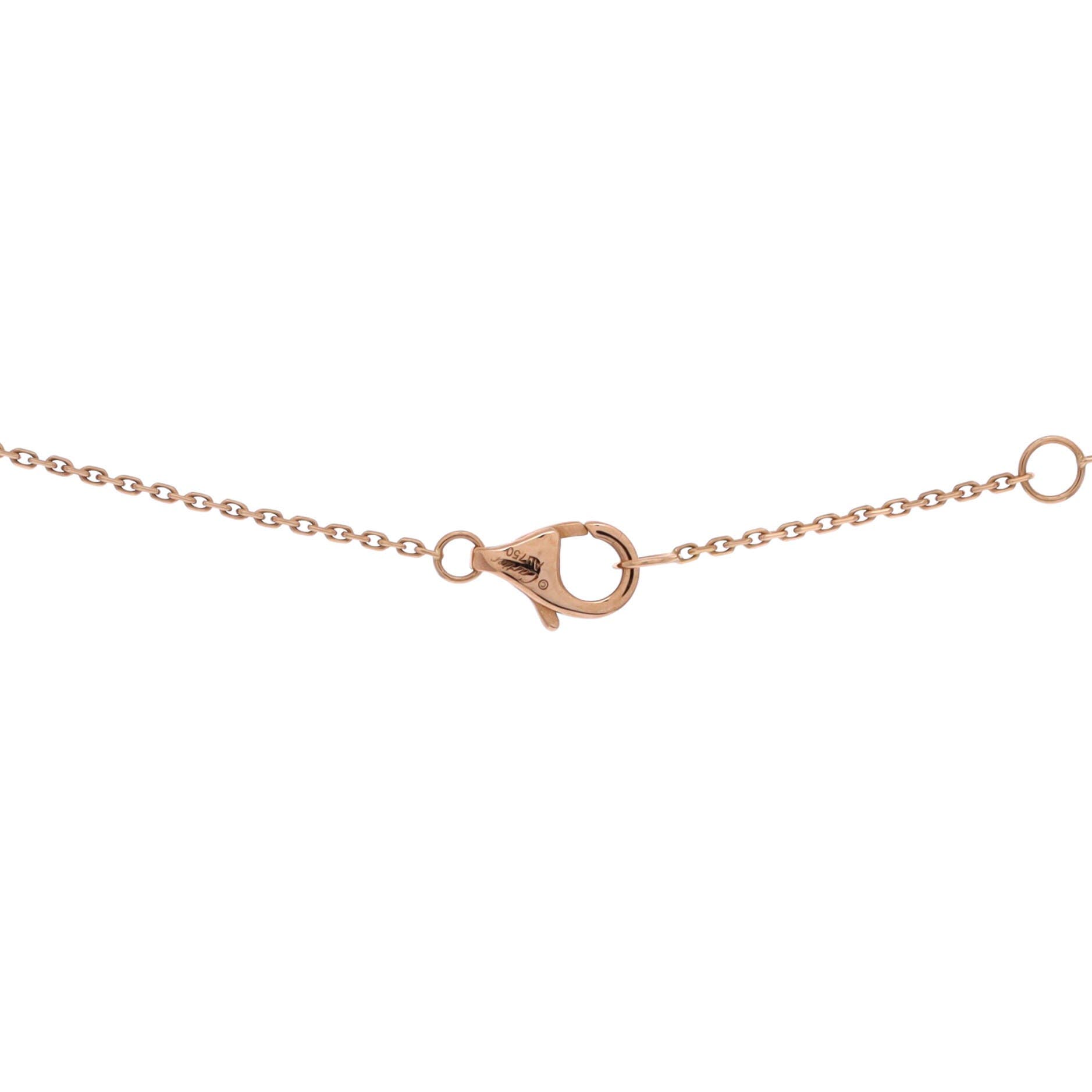 Trinity Pendant Necklace 18K Tricolor Gold with Diamond, Alternate, color, Metallic Gold