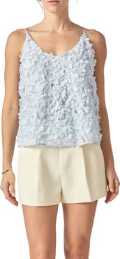 English Factory 3D Floral Camisole