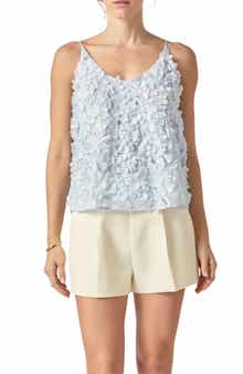 English Factory 3D Floral Camisole
