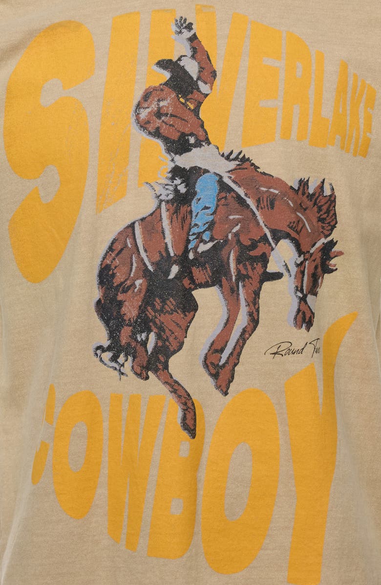 Round Two Silverlake Cowboy Graphic T-Shirt, Alternate, color, 