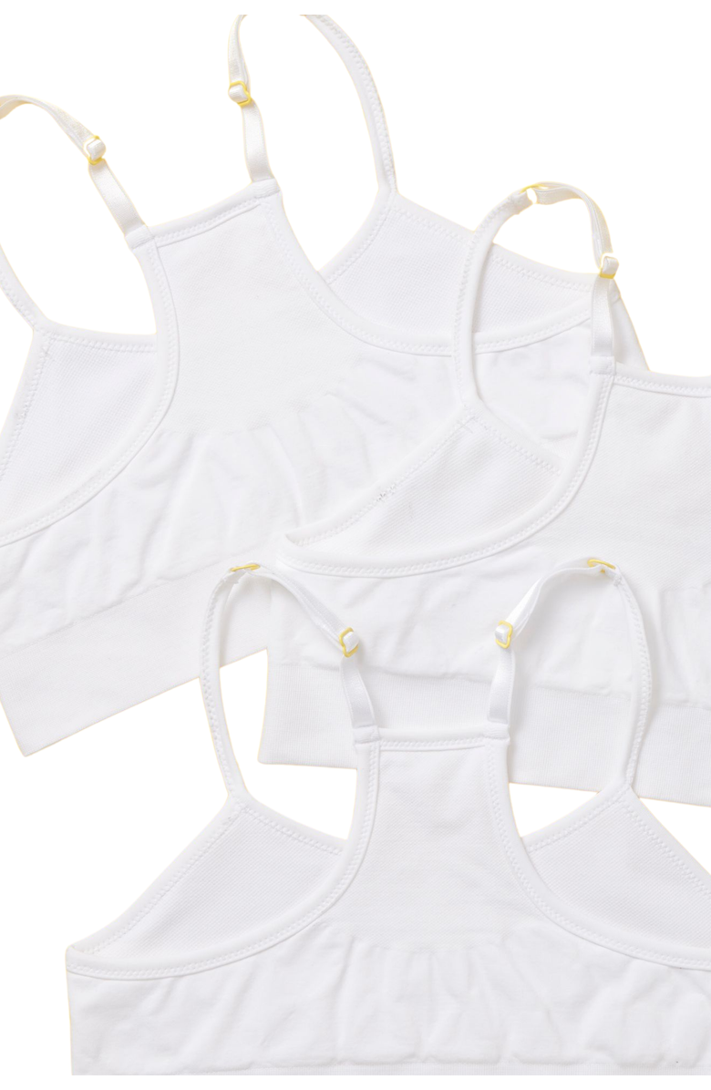 Yellowberry 3PK Sugar Seamless Bra, Alternate, color, Snowflake