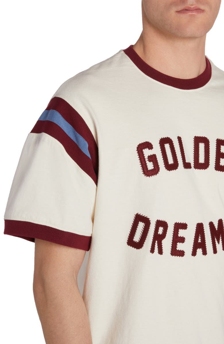 Golden Goose Journey Logo Graphic T-Shirt, Alternate, color, 