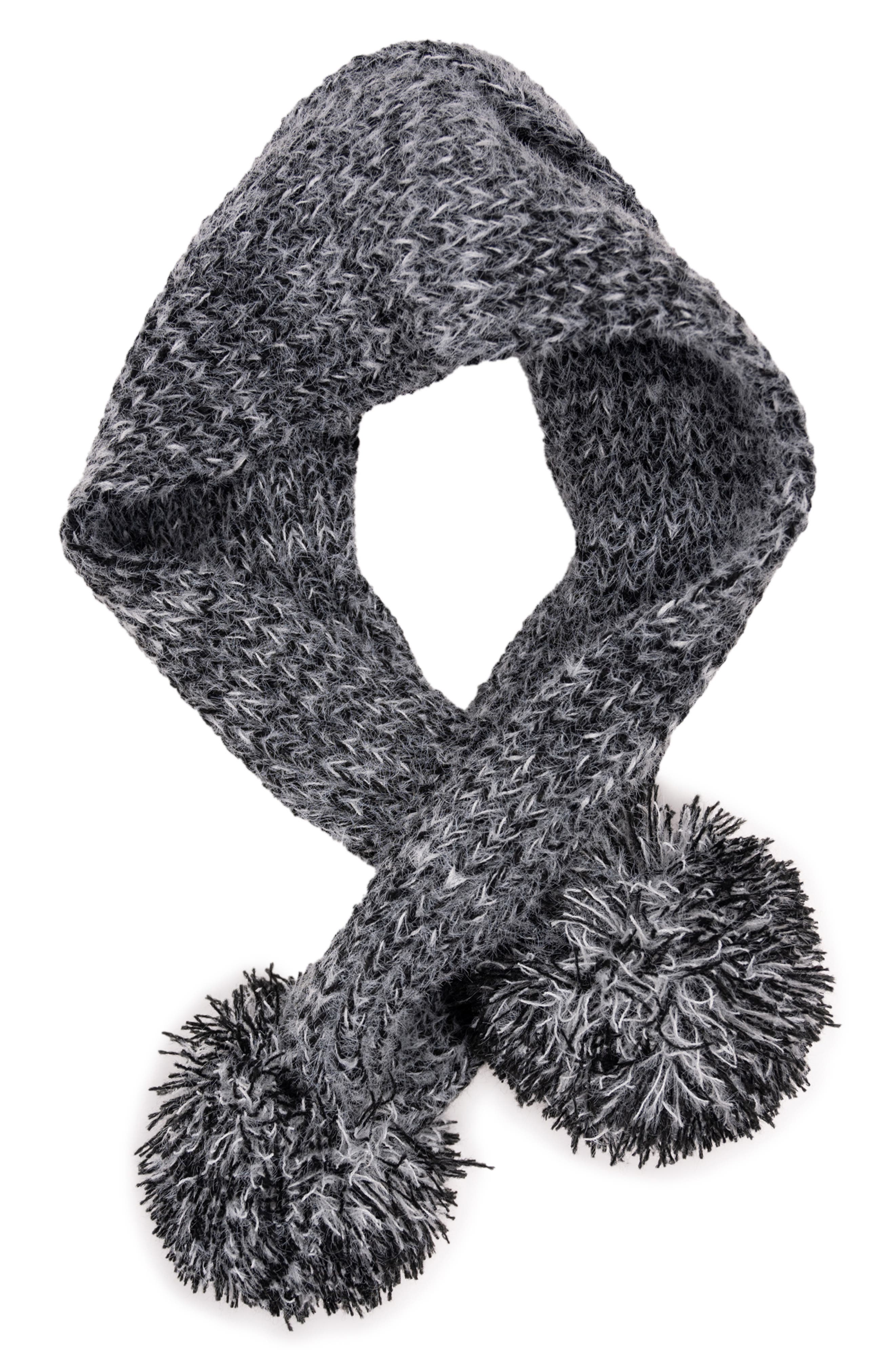 RELIABLE OF MILWAUKEE Crossover Pompom Scarf