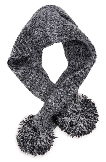 Reliable Of Milwaukee Crossover Pompom Scarf In Gray
