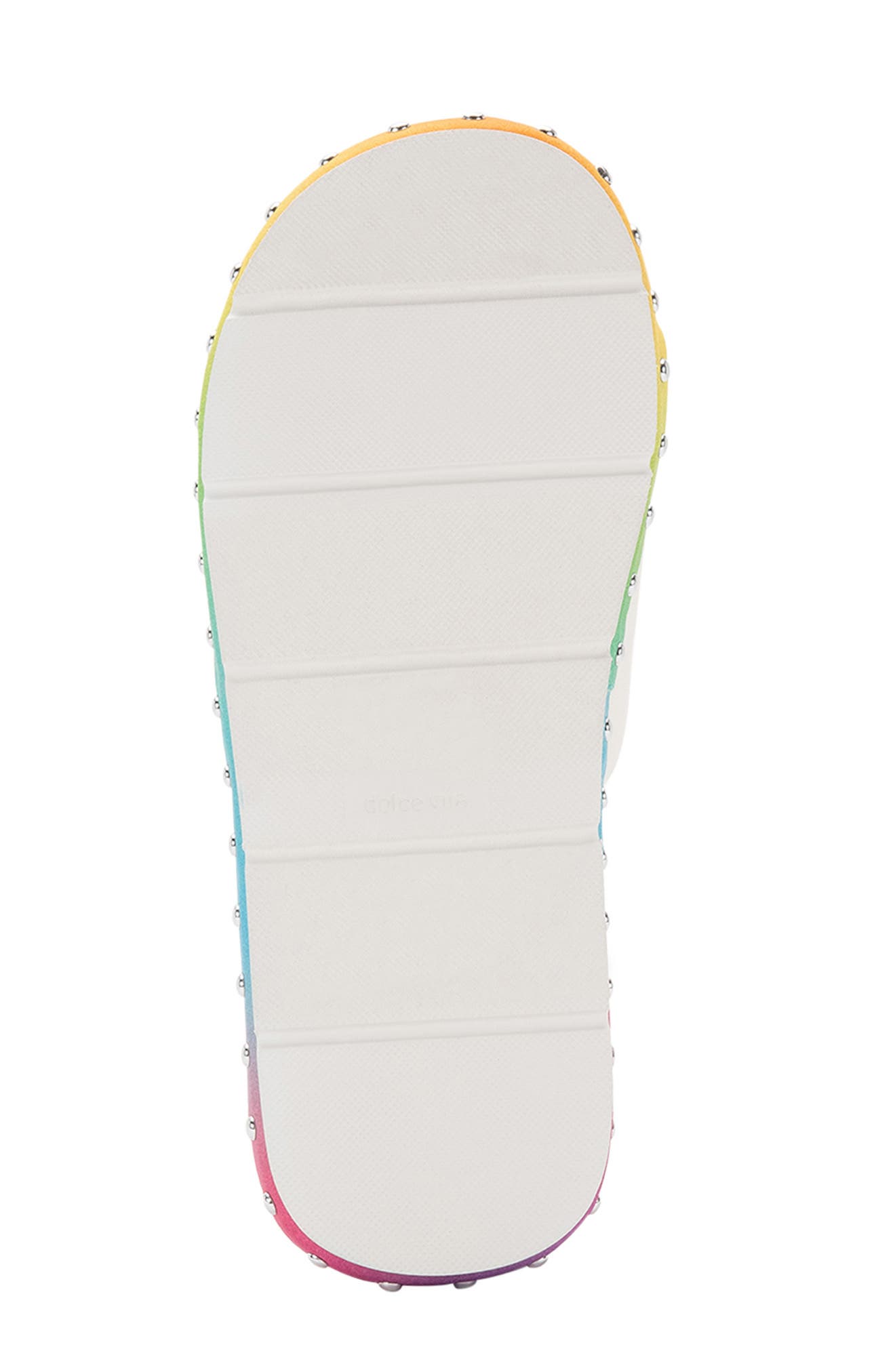 Dolce Vita x The Trevor Project Mochi Pride Slide Sandal, Alternate, color, 