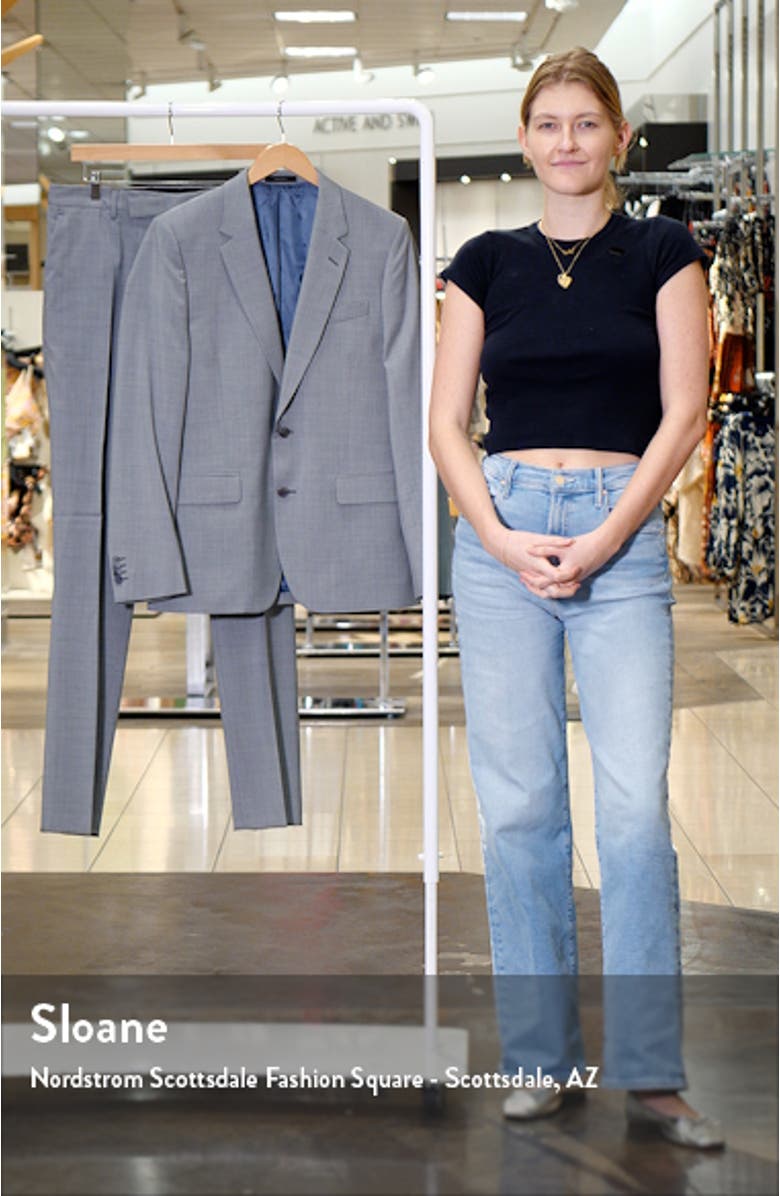 Tailored Fit Wool Mélange Suit, sales video thumbnail