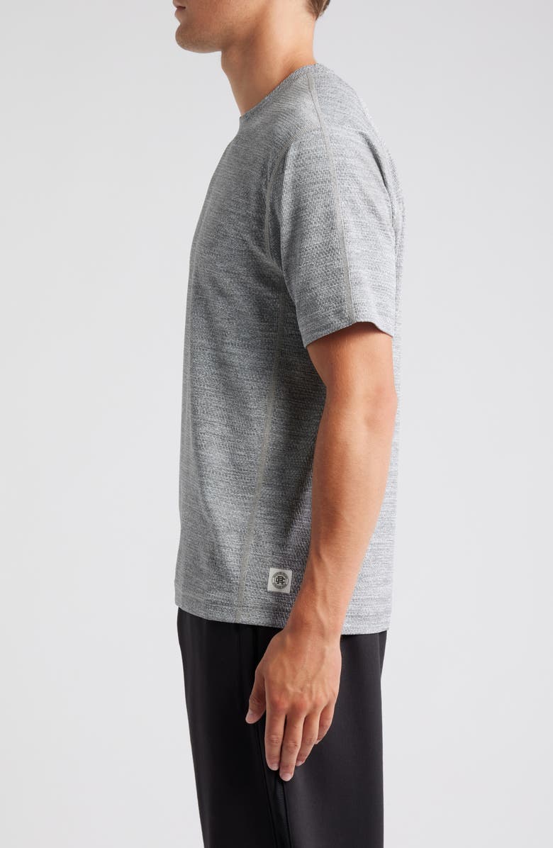 Reigning Champ Solotex<sup>®</sup> Mesh Tiebreak Performance T-Shirt, Alternate, color, Grey