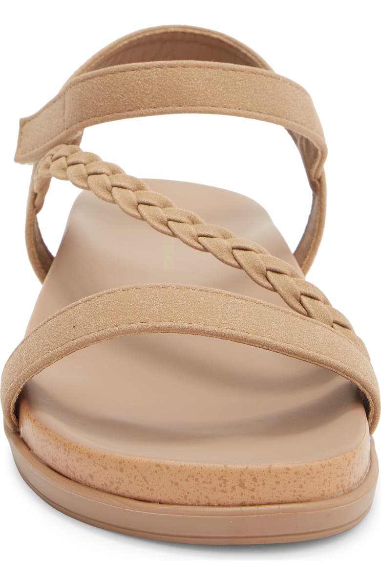 Project Cloud Kids' Leap Strappy Sandal, Alternate, color, Beige
