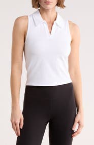 Z by Zella Stretch Seamless Rib Polo