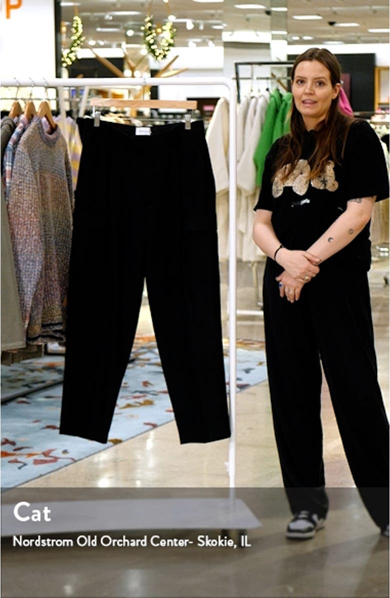 Wide Leg Cargo Pants, sales video thumbnail