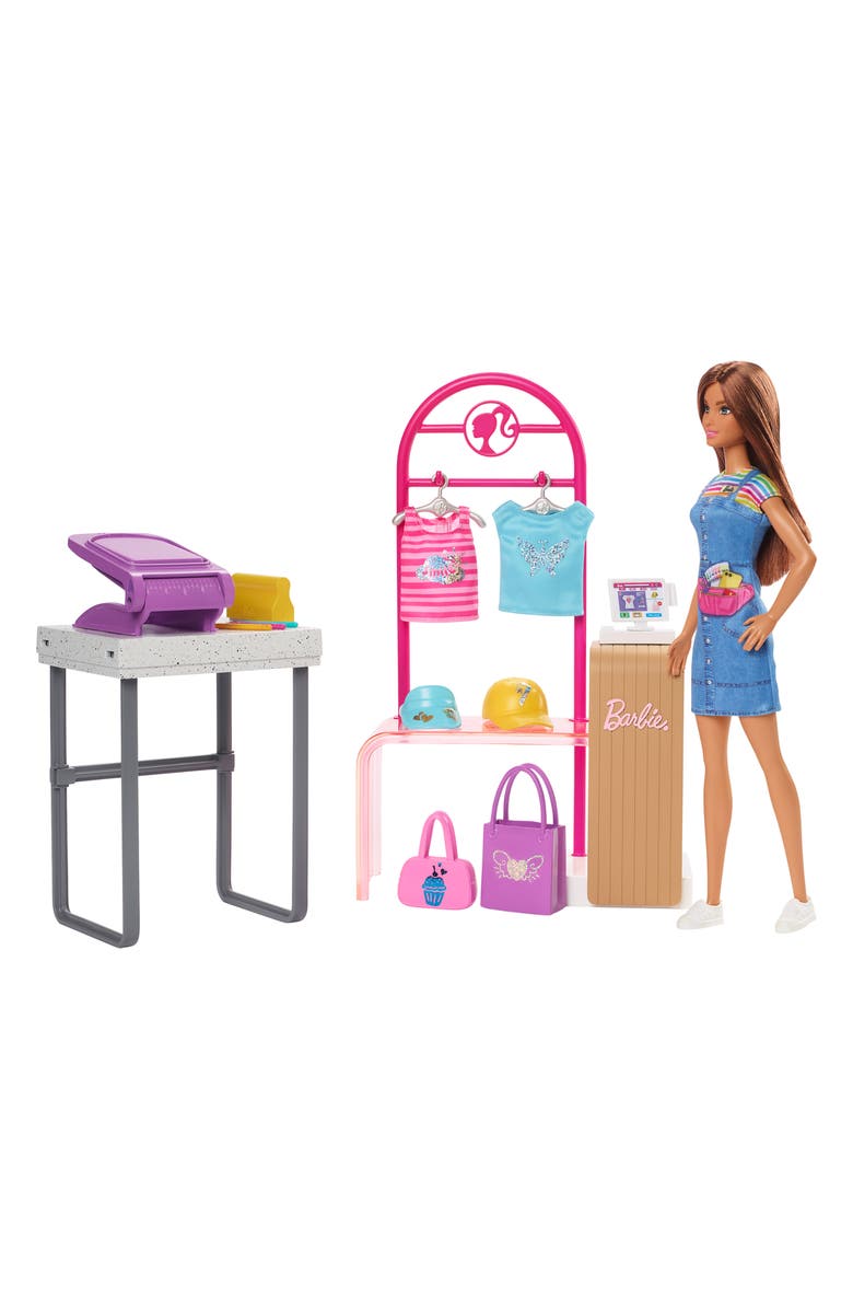 Mattel Barbie<sup>®</sup> Make & Sell Boutique Playset, Alternate, color, 