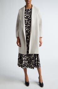 Max Mara Messi Virgin Wool Belted Coat