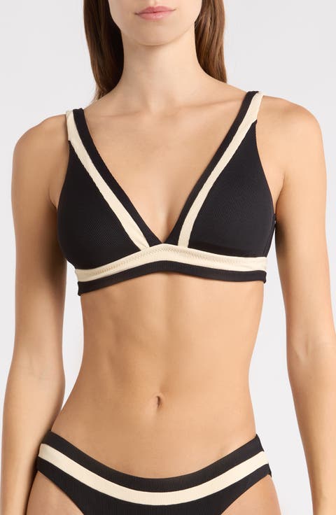 Coast Line Triangle Bikini Top