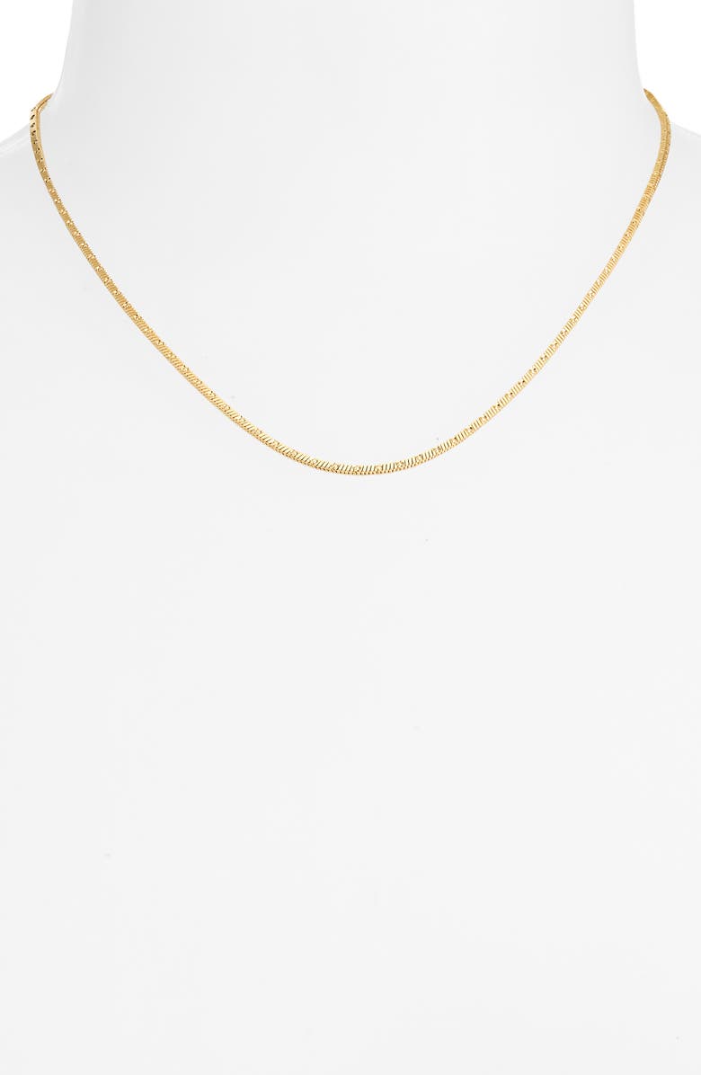 Missoma Dotted Snake Chain Necklace, Alternate, color,