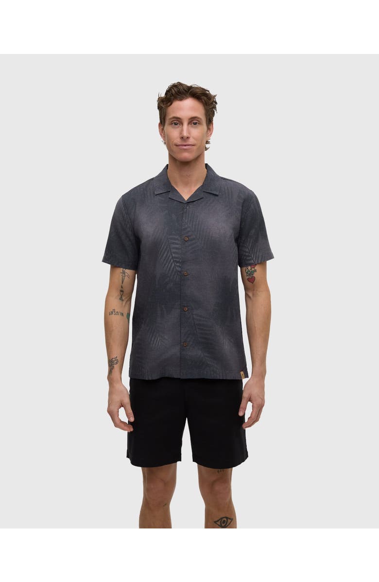 tentree Chambers Shirt, Main, color, Meteorite Black/Amazon