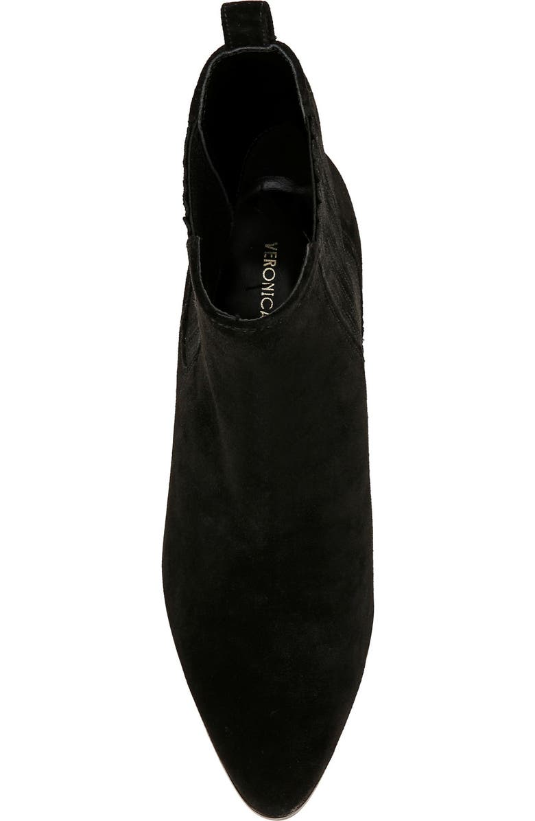 Veronica Beard Alina Chelsea Boot, Alternate, color, Black