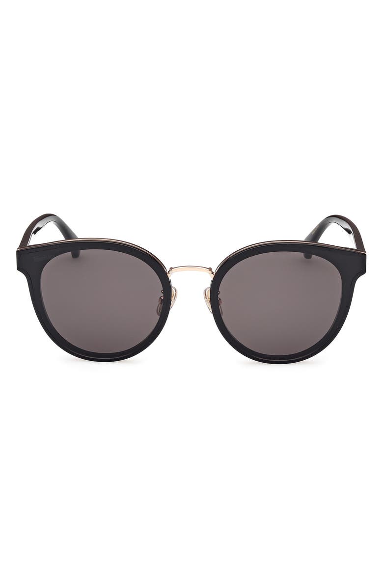 Max Mara 63mm Oversize Round Sunglasses, Main, color, 
