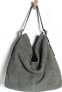 Free People WTF Honor Suede Hobo Bag