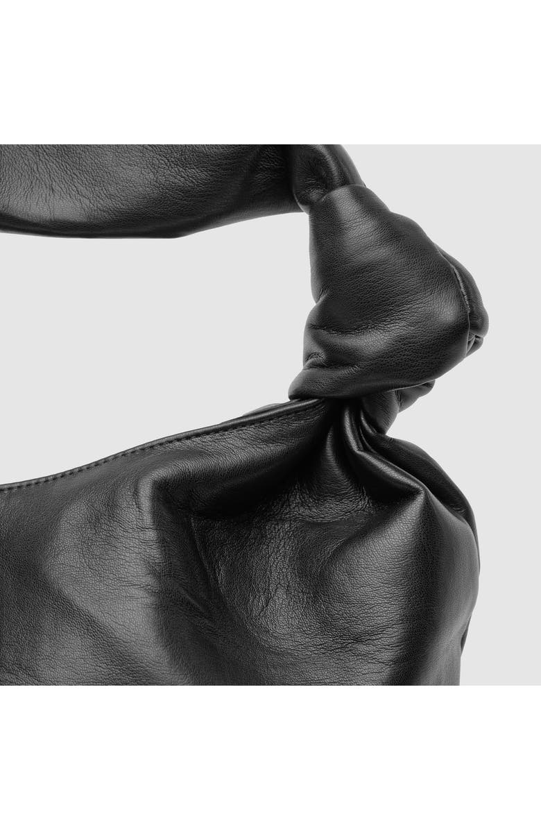 Urban Originals Knot Top Shoulder Bag, Alternate, color, Black