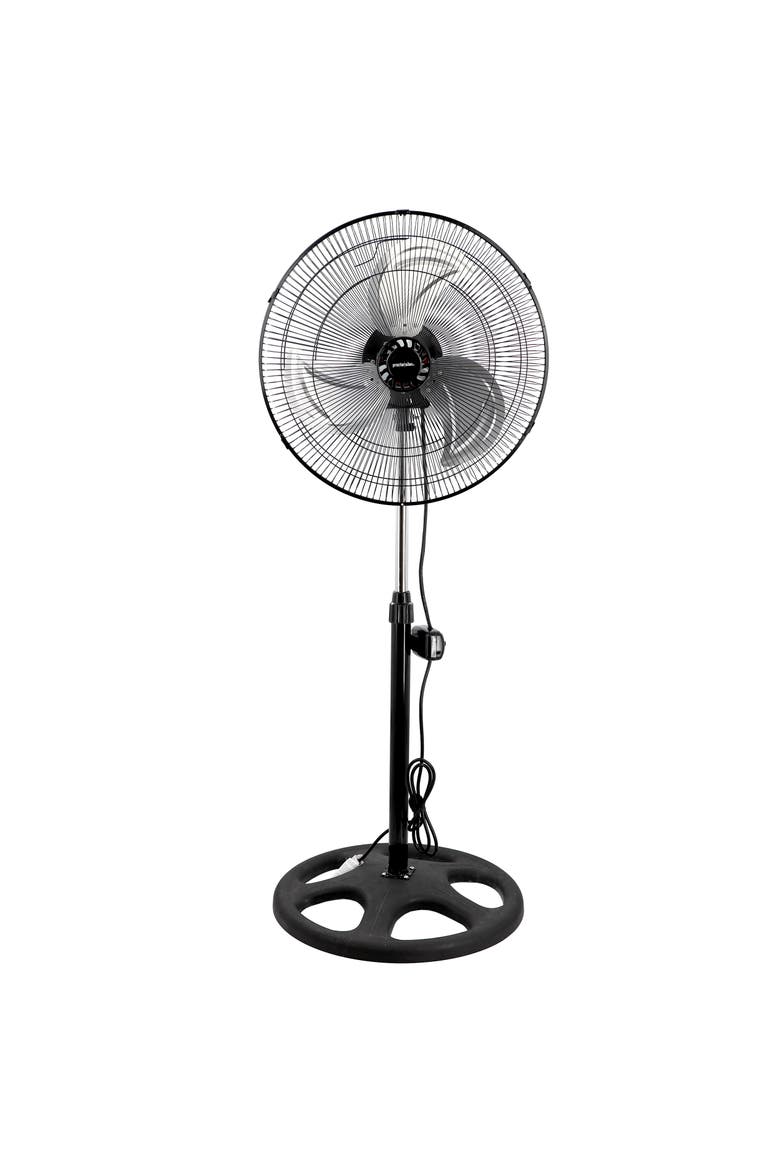 18 Inch 100w 3 in 1 Ocillating Industrial Fan in Black, Main, color, Black