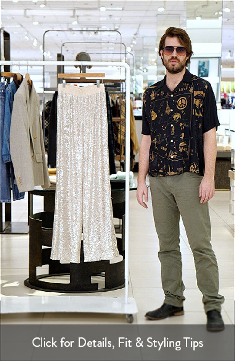 Tilloi Sequin Wide Leg Pants, sales video thumbnail