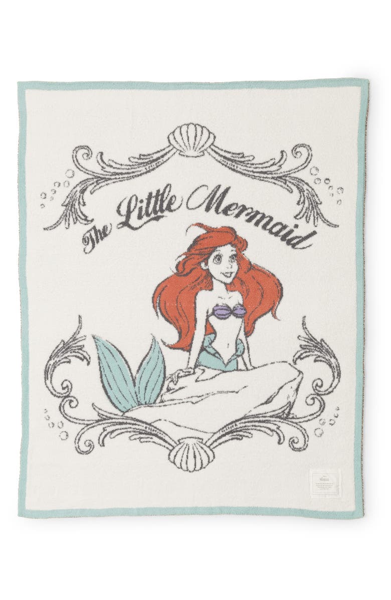 Barefoot Dreams<sup>®</sup> X Disney CozyChic<sup>®</sup> Ariel Throw Blanket, Alternate, color,