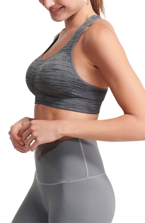 Underoutfit The Nowsunday Racerback Sports Bra In Gray