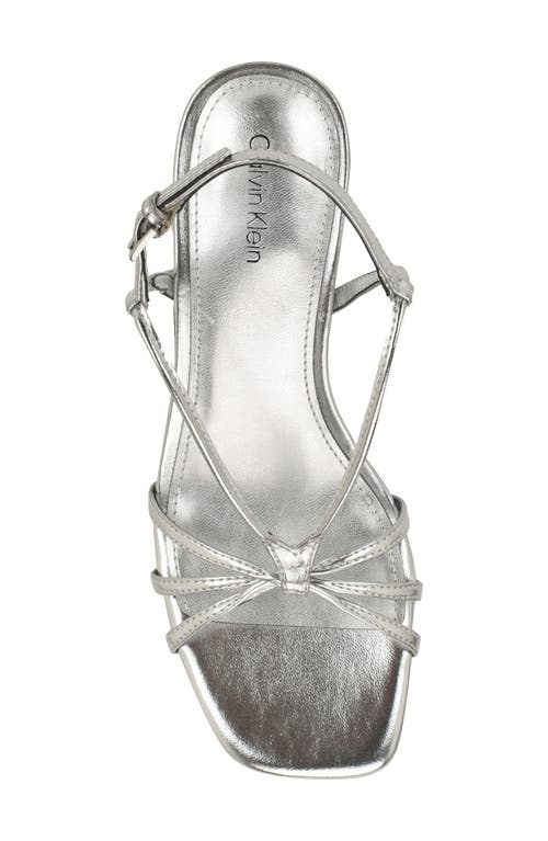 CALVIN KLEIN CALVIN KLEIN POETA 2 STRAPPY SANDAL