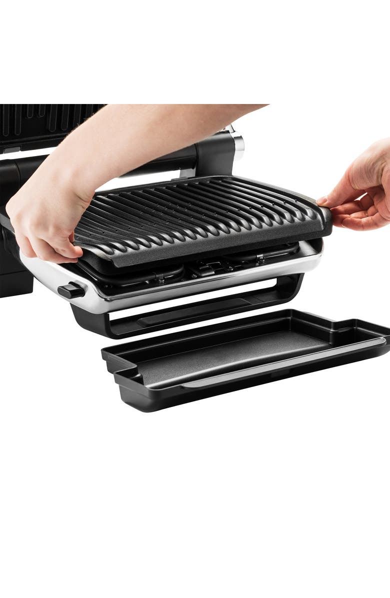 All-Clad Electric Grill XL with Autosense Technology, 5L, Alternate, color, Silver