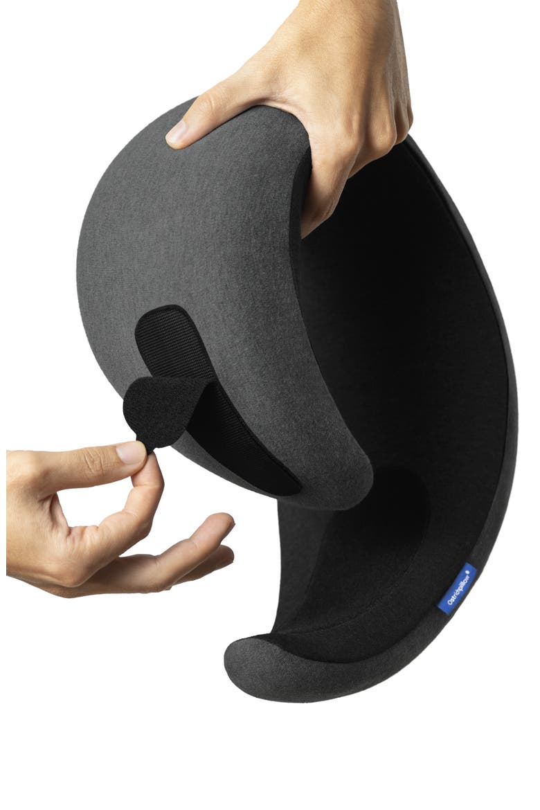 Go Memory Foam Travel Pillow, Alternate, color, DARK NIGHT
