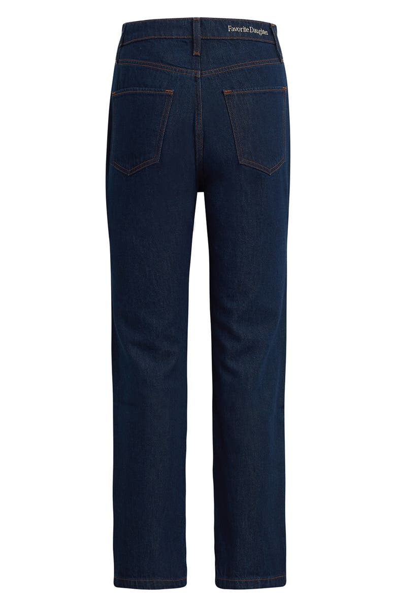 Favorite Daughter The Valentina High Waist Ankle Straight Leg Jeans, Alternate, color, Manchester