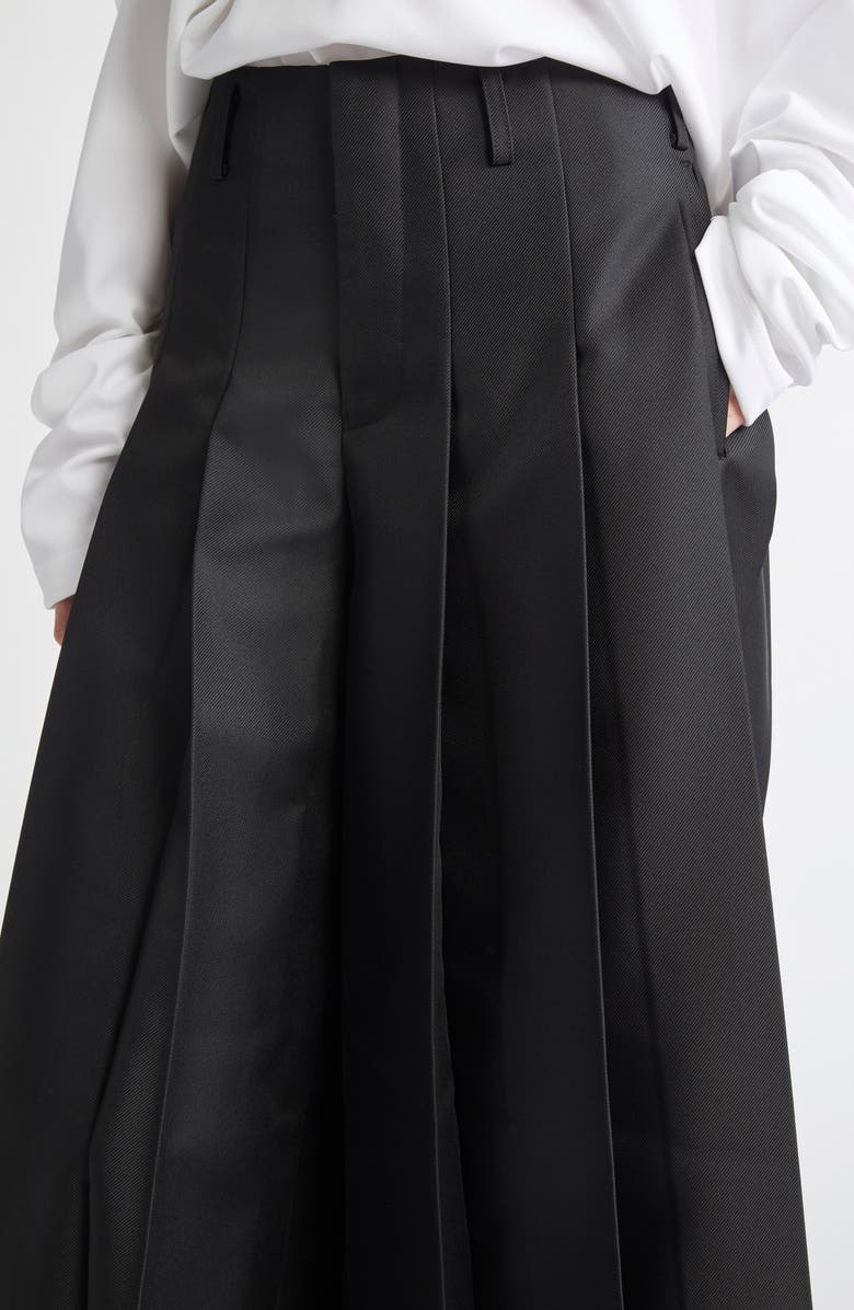 Comme des Garçons Pleated Gabardine Pants, Alternate, color,